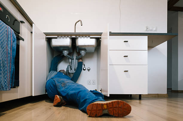 Professional Drain Cleaning technician working in Waccabuc, NY